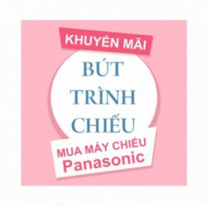 CHƯƠNG TRÌNH KHUYẾN MÃI MÁY CHIẾU PANASONIC PT-VX430