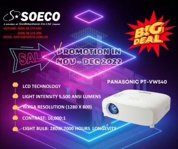 Promotion in Nov - Dec 2022