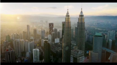 Màn hình ghép Panasonic - Giải pháp quảng cáo dành cho ngân hàng CIMB.