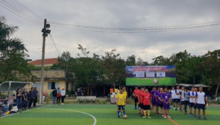 SOECO tổ chức giải bóng đá mừng Xuân 2020