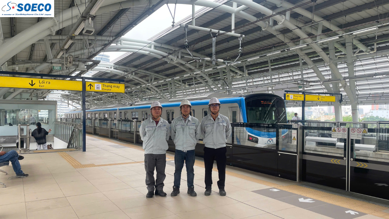 Sao Nam An - Đồng hành cùng sự vận hành an toàn và ổn định của Metro Hồ Chí Minh