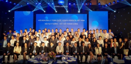 HỘI NGHỊ ĐẠI LÝ TOÀN QUỐC KONICA MINOLTA VIỆT NAM. HỘI TỤ Ý TƯỞNG – KẾT NỐI THÀNH CÔNG.