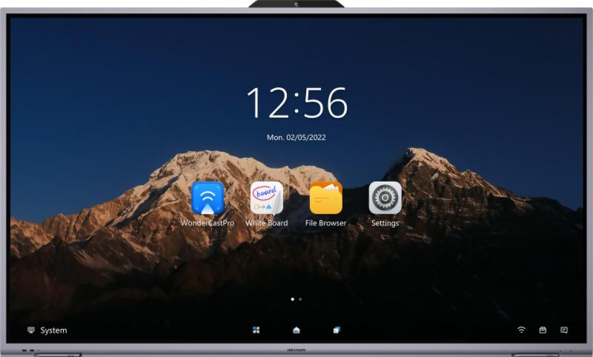 75-inch 4K Interactive Flat Panel W Camera and Microphone array